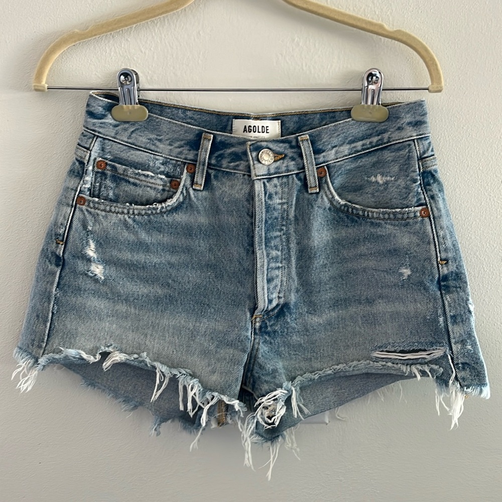 AGOLDE Parker Vintage Loose Fit Cutoff Shorts
Swapmeet